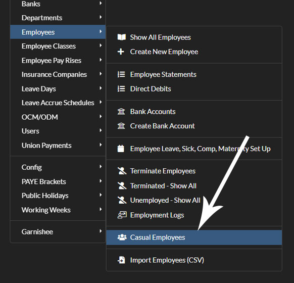 Casuals Employees